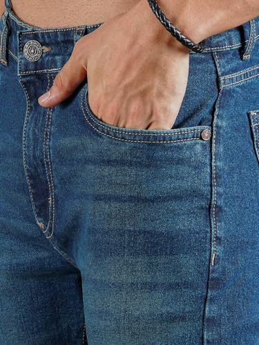 Image of HIGH STAR Men's Mid Rise Regular Jeans