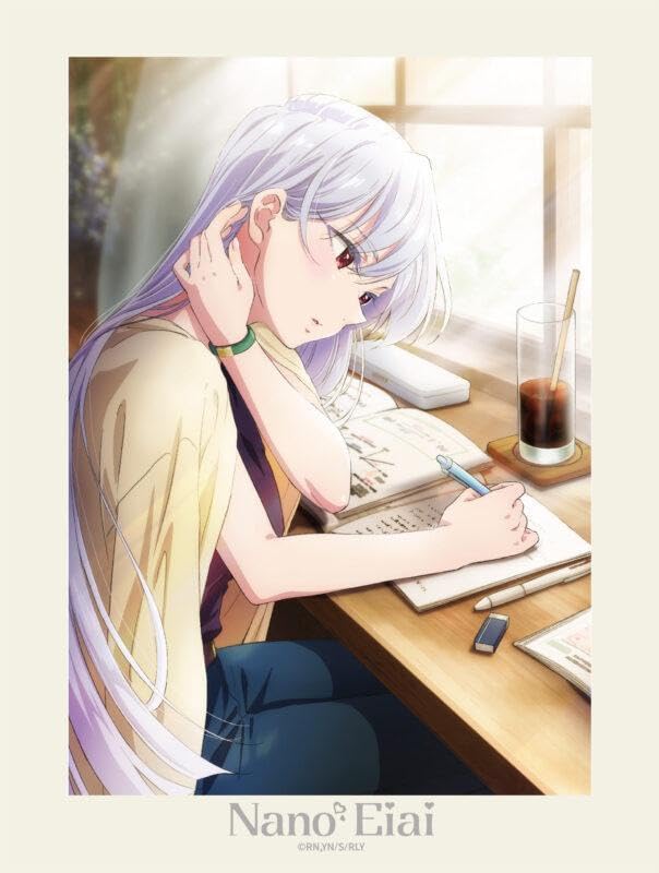 Amazon.co.jp: 100カノ展 オーロラポスター 栄逢凪乃 : ホーム