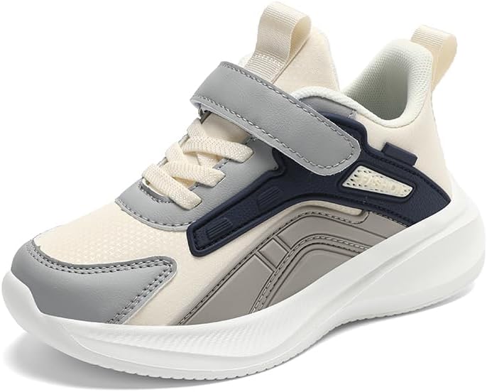 EGMPDA Boys Running Shoes Kids Walking Tennis Girls Sneakers Sport Athletic Non Slip Lightweight Breathable Camouflage Fashion