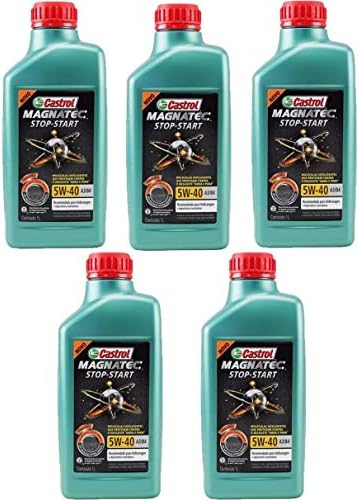 Kit 5 Oleo Castrol Magnatec 5w40 A3/B4 502 00