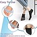 Metatarsal Pads Ball of Foot Cushions for Women, 6 PCS Breathable Soft Forefoot Pad