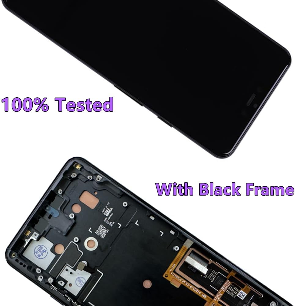 Original for Google Pixel 3 XL Screen Replacement Pixel 3 XL G013C Display Touch Screen Digitizer Assembly with Tool.