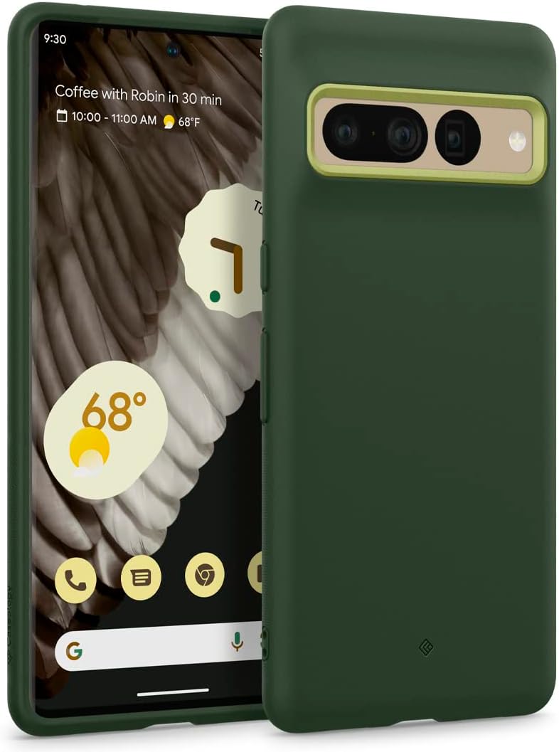 - by Spigen Nano Pop Back Cover Case Compatible with Google Pixel 7 Pro 5G (TPU and Polycarbonate|AVO Green)