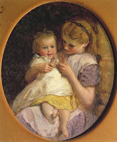Tableau sur toile 60x90cm George Elgar Hicks pour déco chambre