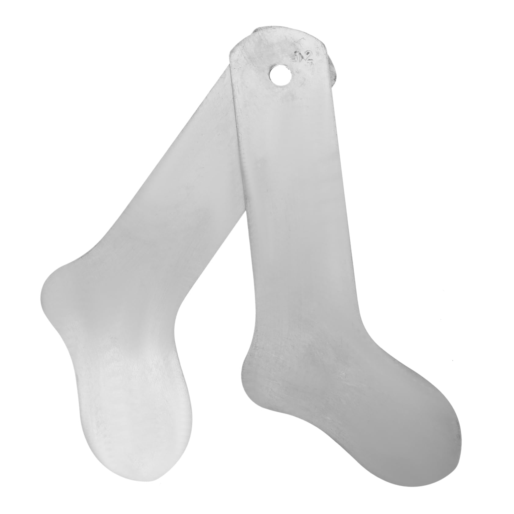 ROMISBABA Sturdy Aluminum Sock Shapers Sock Boards for Sock Display Maintenance 2 Pack