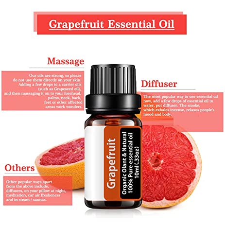 Oveallgo Grapefruit Cellulite-Targeting Essential Oil, Skinetic Grapefruit Anti-Cellulite Essential Oil, Grapefruit Anti Cellulite Oil, Anti Cellulite Massage Oil (3Pcs) #TOP5