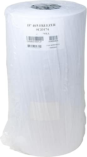 Delta Paper Polyethylene Freezer Paper White, 1000' Length x 15"