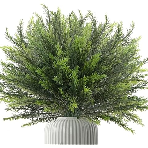 MHMJON 6 Pcs Artificial Christmas Pine Cover
