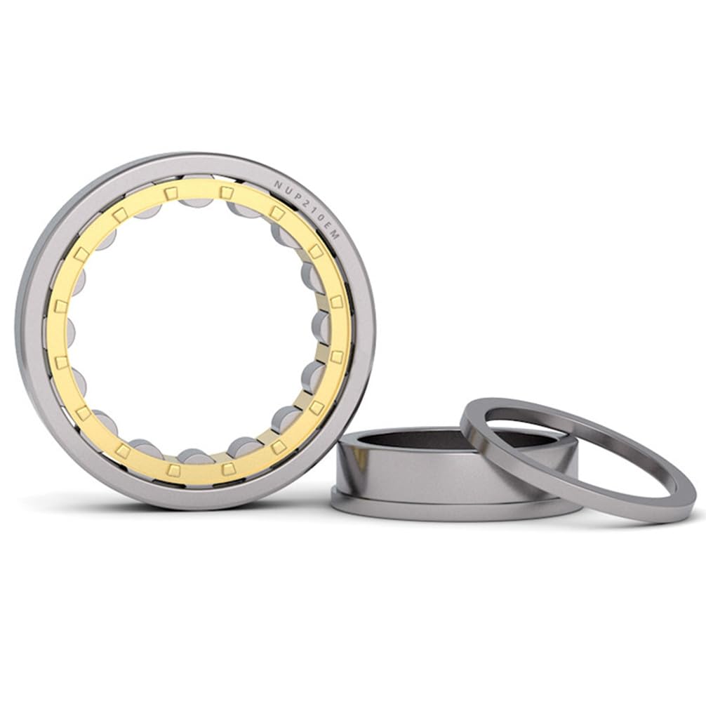 1 Stück NUP1010 EM Zylinderrollenlager 50 mm x 80 mm x 16 mm Hohe Geschwindigkeits- und Hochtemperaturbeständigkeit Einreihiges Zylinderrollenlager