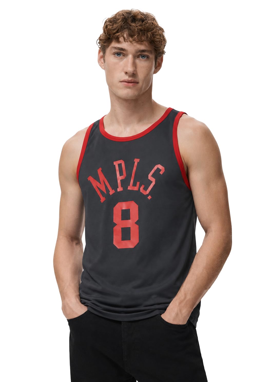 Men's Cotton Regular Fit Printed Lycra Dry Fit Active Wear Vest-image-39