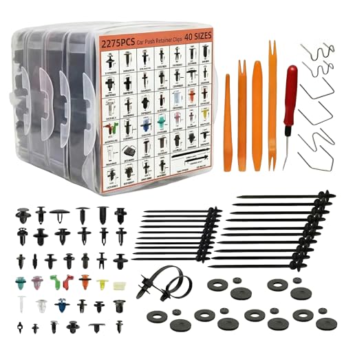 2275�� ���K�J�[���e�[�i�[�N���b�v�L�b�g ���j�o�[�T�������ԃv���X�`�b�N���x�b�g�l�ߍ��킹 �t�@�X�i�[���O���c�[��5�t�� �W�b�v�^�C�I�[�K�i�C�U�[�P�[�X10�� DIY�p