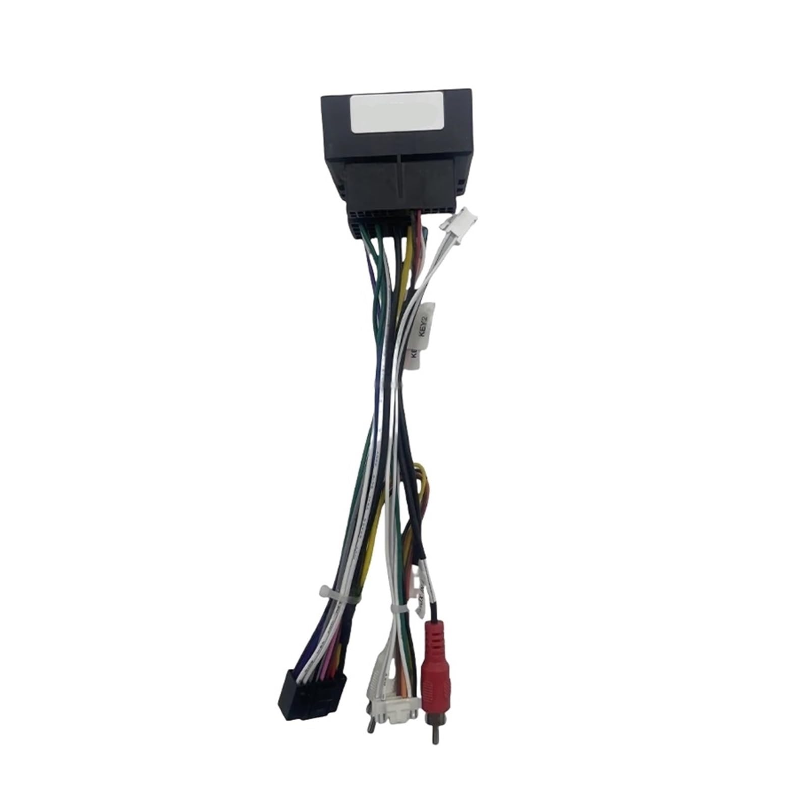16-poliger Kabelbaumadapter, CAN-Bus-Box, Android-Radio-Stromkabel, kompatibel mit BMW 3er E90 E91 E92 X1 E84 E81 E87(Only Cable)