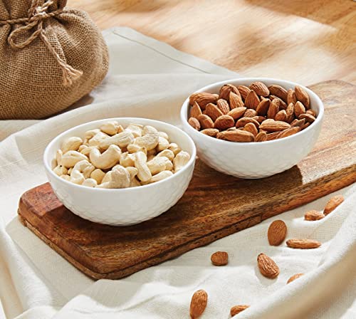 Image of Amazon Brand - Vedaka Dry Fruits Combo | 400 Gram | 200 Gram Each - Premium Almonds And Cashews (Pack of 3)