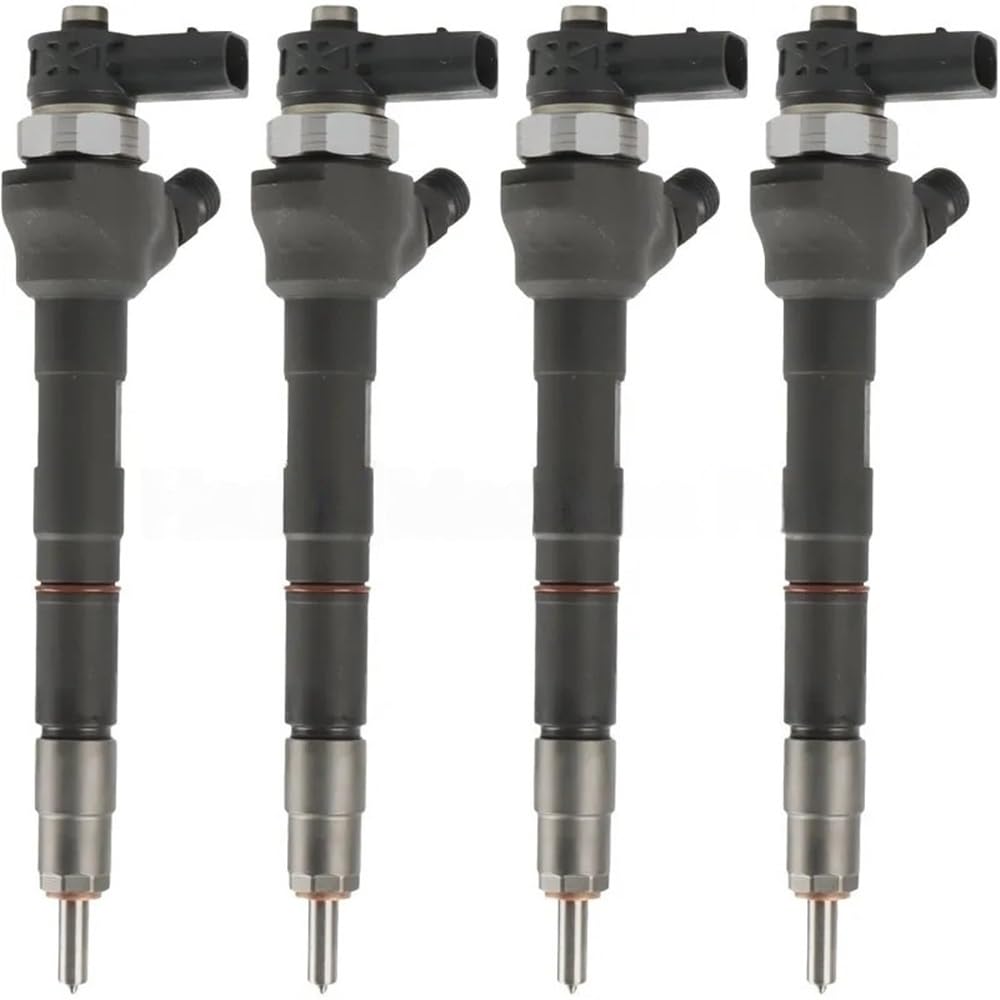 Fyuvdtuv One Color 4Pcs Fuel Injector 0445110369 Compatible For Vw Audi Bosch2.0 Tdi 03L130277j 03L130277q