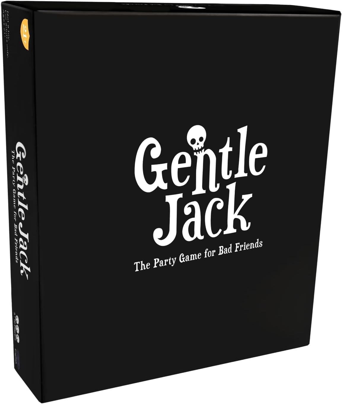 Gentle Jack | Drinking Game for Adults | Hand-Drawn Party Card Game with Attack & Defense Mechanics | 160+ Illustrated Cards | 3-10 Players | Ages 21+ | Bachelor & 21st Birthday Gift