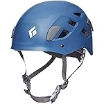 BLACK DIAMOND Half Dome Rock Climbing Helmet | Adjustable Fit | Lightweight & Durable | Ventilated Protection | Denim | Medium/Large