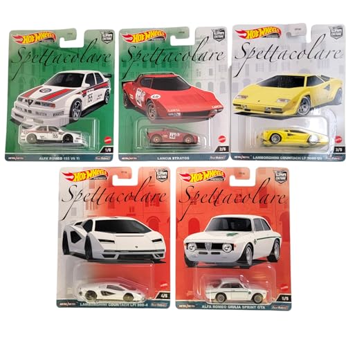 Hot Wheels Car Culture 2023 Spettacolare Serie 5 Pack miniatura 1