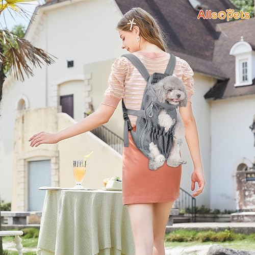 ALLSOPETS Dog Carrier Backpack for Small Medium Dogs, Lightweight - Image 2