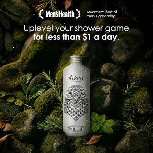 Image of Alpine Provisions Natural Organic Conditioner Men & Women, Rosemary & Mint
