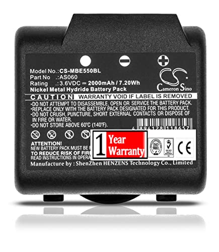 Replacement Battery for IMET BE5500, M550S Thor, M550S Zeus, M550 Thor, M550 Zeus, BE3600 AS060 AS083 101015