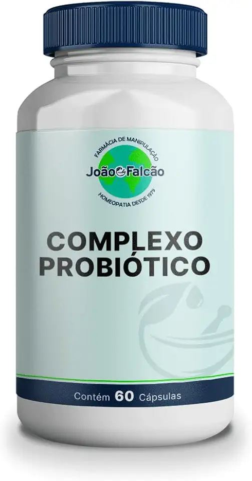 Complexo Probiótico - 60 Cápsulas Gastrorresistente