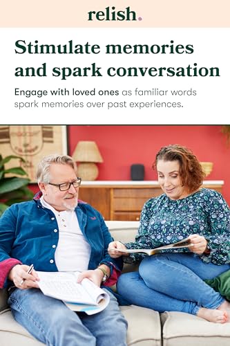 Relish - Large Print Word Search, Alzheimer’s & Dementia Activities & Games, Products & Gifts for Seniors and Elderly