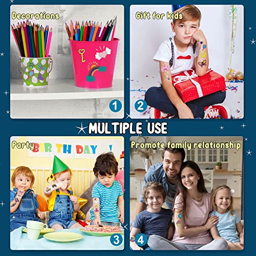 Image of Party Propz Princess Theme Birthday Decorations Stickers - 10 Set For Girls | Princess Kids Tattoo Sticker for Girls | Temporary Tattoo | Unicorn Tattoos | Princess Decoratives for kids