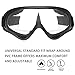GUSTYLE 2 Pack Children's Safety Glasses with Wind Resistance and UV400 Protection Perfect for Foam Blasters Gun