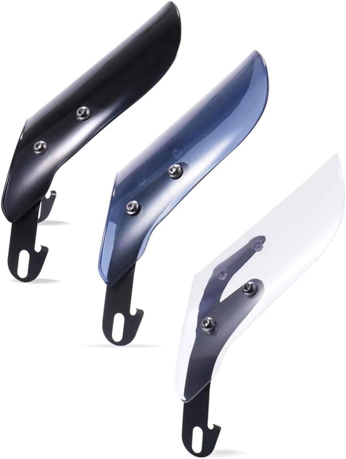 Parabrisas De Motocicleta para Ducati para Scrambler 2015-2018, Carenado Faro 5-7 Pulgadas Motocicleta Parabrisas(Smoken)