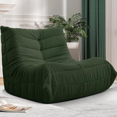 Cansunna Bean Bag Chair Big Sofa Beanbag Chair for Adults Fireside Chair Bean Bag Lounger with...