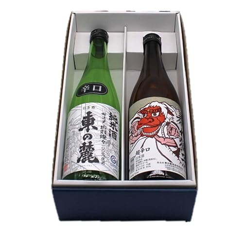 東の麓 暴れお燗セット 「純米酒東の麓 & 超辛口暴れ獅子」各720ml 『東の麓酒造』 日本酒 2本セット 飲み比べ 山形県 南陽市 [2412]F23F-909