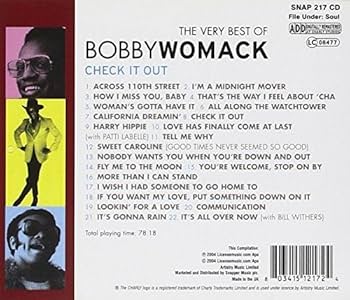 【未開封】Bobby Womack IN CONCERTボビー・ウーマックDVD ボビー・ウーマック | BOBBY WOMACK - UNIVERSAL MUSIC JAPAN