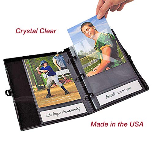 Envypak Mini Recipe Card/Photo Page Protector - Holds 5 X 7 Inch Sheets - 3 Hole Punched - Pack Of 50 #TOP4