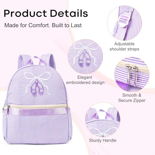 KUIRAN Cute Dance Backpack for Girls