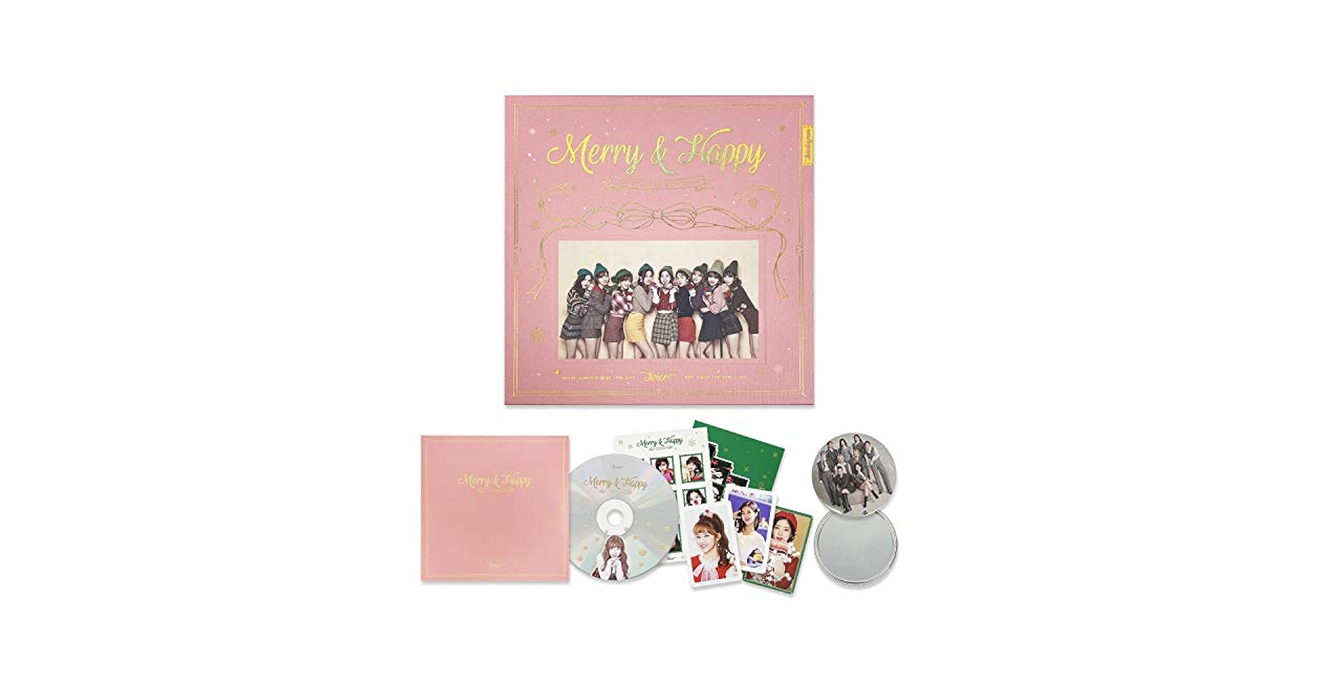 Amazon.com: TWICE 1st Repackage Album - Merry & Happy