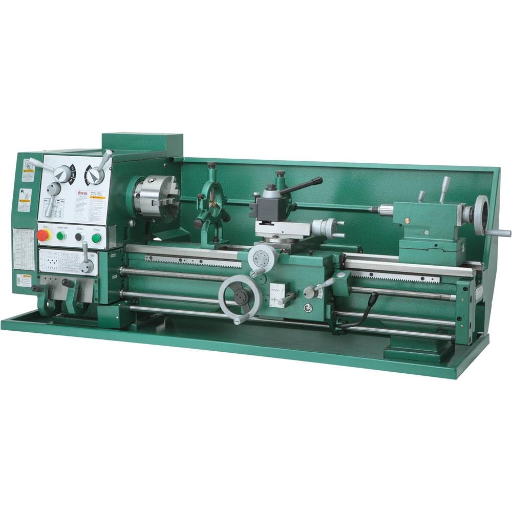 Grizzly Industrial G4003-12" x 36" Gear-Head, Cam Lock Spindle, Lathe