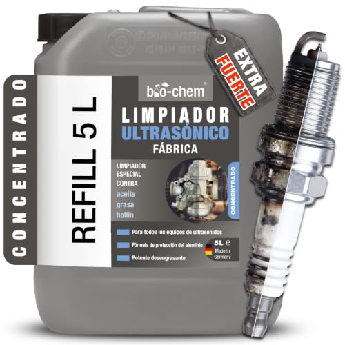 Limpiador ultrasónico concentrado 5L para carburadores y electrónica