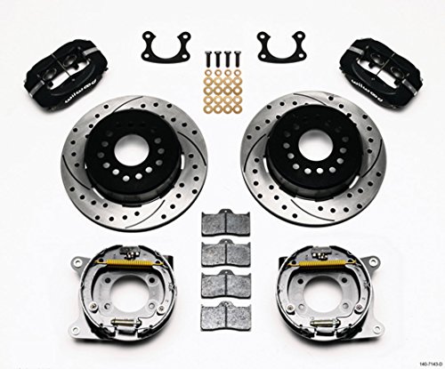 Wilwood 140-7143-D Pro-Series Parking Brake Kit for Small Ford with 2.66" Offset