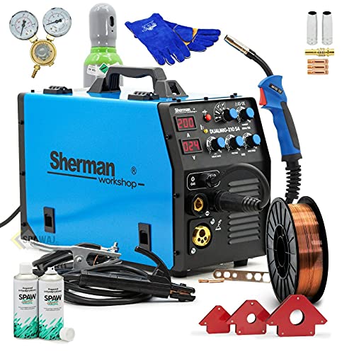 Sherman™ DUALMIG 210 S4 MIG/MAG Poste à souder Inverter 200 A sans gaz