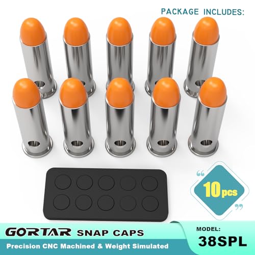 Image of Snap Caps Training Dummy Rounds Practice Safe Loading Firing Close to Real Weight