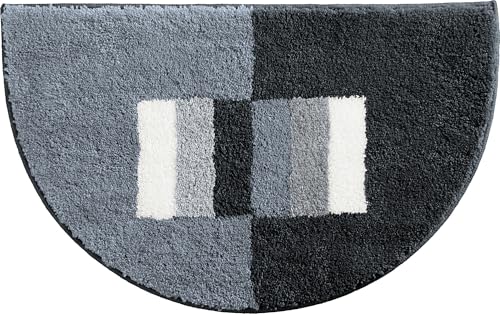 Erwin Müller Duschvorlage Korfu, Duschmatte rutschhemmend grau Größe...