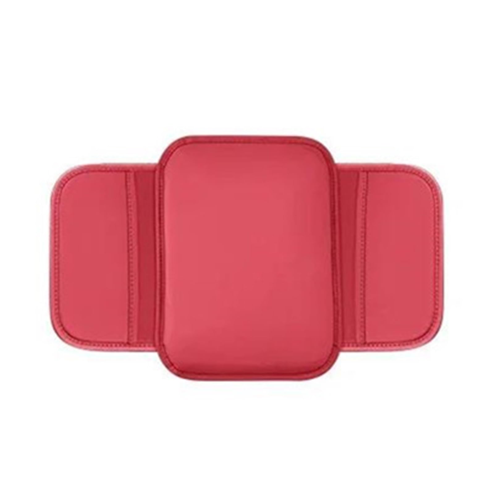 HJKDSZ Car Armrest Box Leather Storage Pocket For Nissan For Altima For Armada For Maxima For Murano For Sentra For Xterra(Rosso)