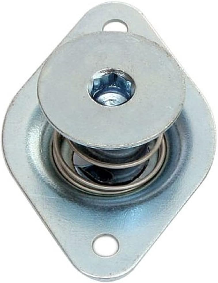Moroso 71380 Self Ejecting Quick Fastener, Hex Drive, 7/16" x .500", Steel, Silver