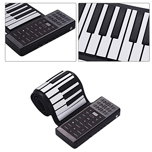 Btuty 61 Clés Électrique Clavier Piano À Main Flexible Pliable Piano Silicone Clavier Haut-parleur Intégré Batterie Au… - Les Beatles, Paul McCartney, John Lennon, RIngo Starr, George Harrison Btuty 61 Clés Électrique Clavier Piano À Main Flexible Pliable Piano Silicone Clavier Haut-parleur Intégré Batterie Au… – Image 3