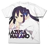 コスパ けいおん!! 中野梓 フルグラフィック Tシャツ WHITE Lサイズ 綿製