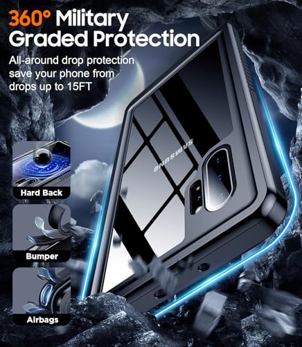 Coque étanche Samsung Note 10 Plus robuste pour éviter bris d'écran et eau - 3