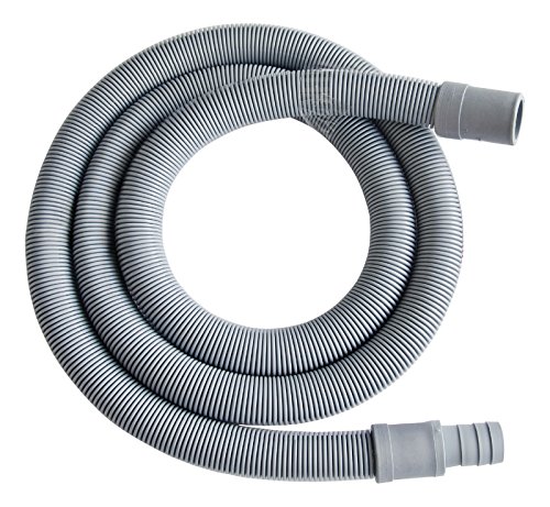 Extensión para manguera de espiral Sanitop-Wingenroth gris de desagüe lavadora lavavajillas 4