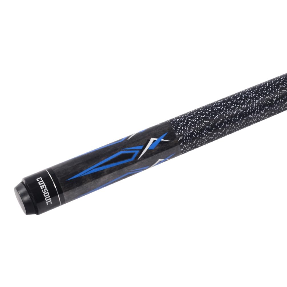 CUESOUL Stecca da Biliardo 58 Pollici 19 Oz 1/2 Snodato Acero