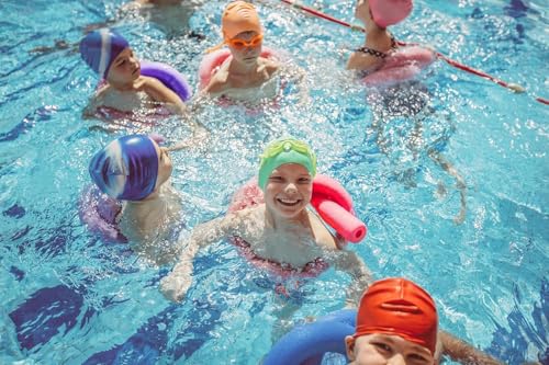 Dark Green Floating Pool Noodles Foam Tube 2-Pack, Thick Hollow Noodles for Floating in The Swimming Pool, 52" Inches Long (Dark Green) by Chochkees - Image 5