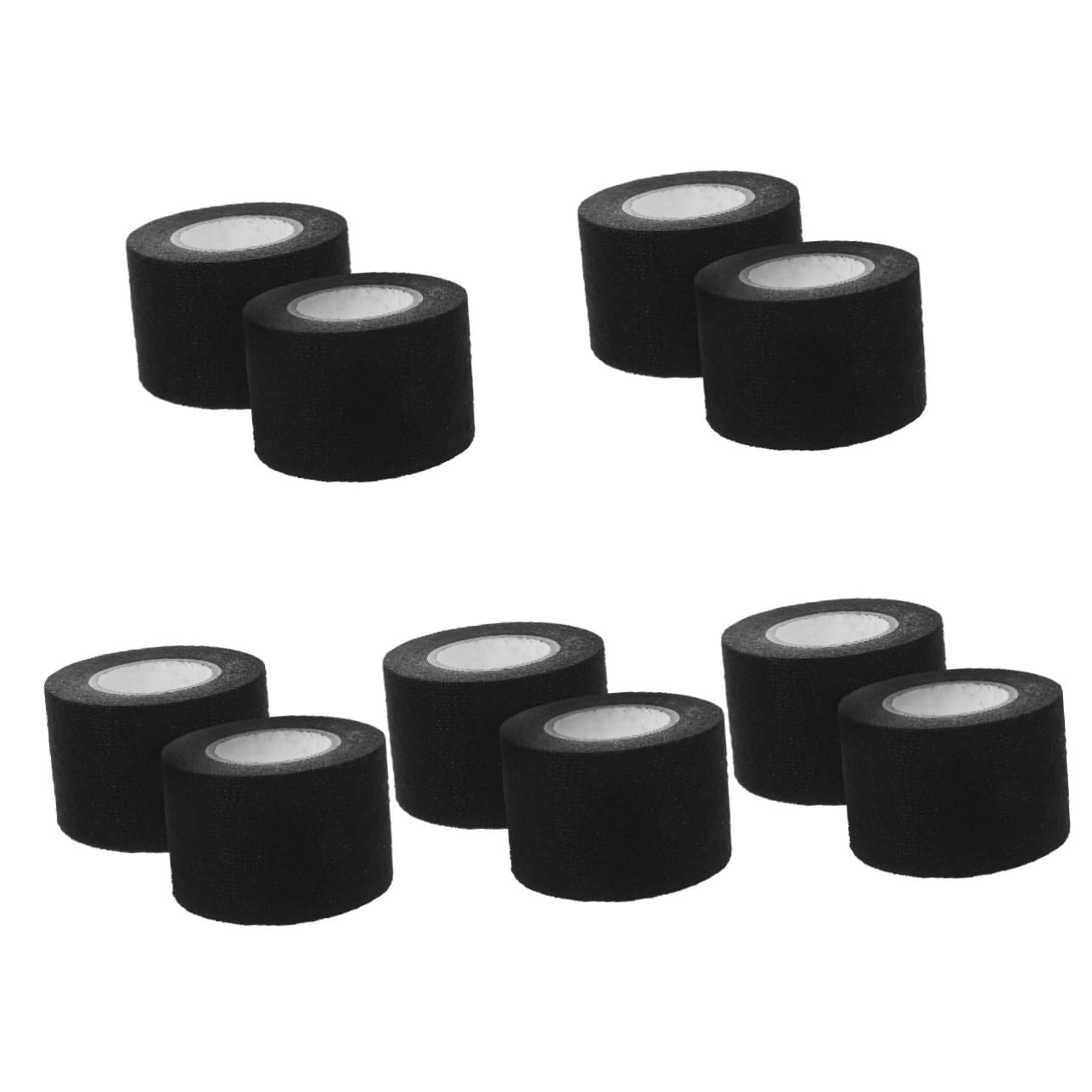Alipis 5 Sätze Hochtemperaturbeständiges Isolationsband Elektrisches Band Verdrahtungsband Ärmel Kabelbaumband Für Autos Band Mit Hoher Hitze Flanell Black 2 Rollen * 5